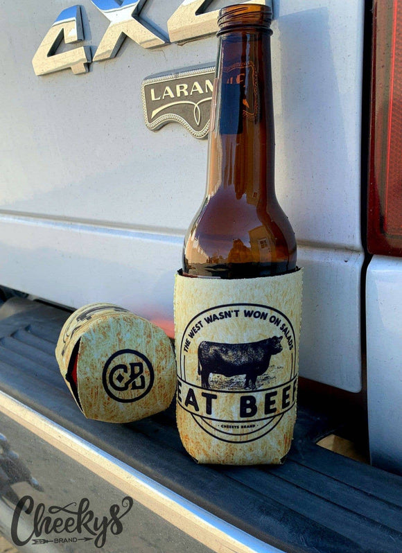 Eat Beef Can Cooler