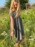 The Wren Tunic (Charcoal)