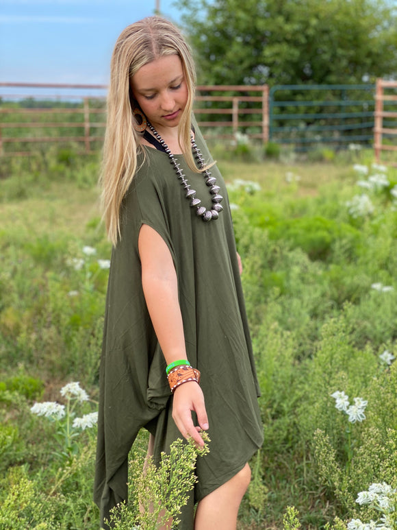 The Wren Tunic (Olive)