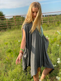 The Wren Tunic (Charcoal)