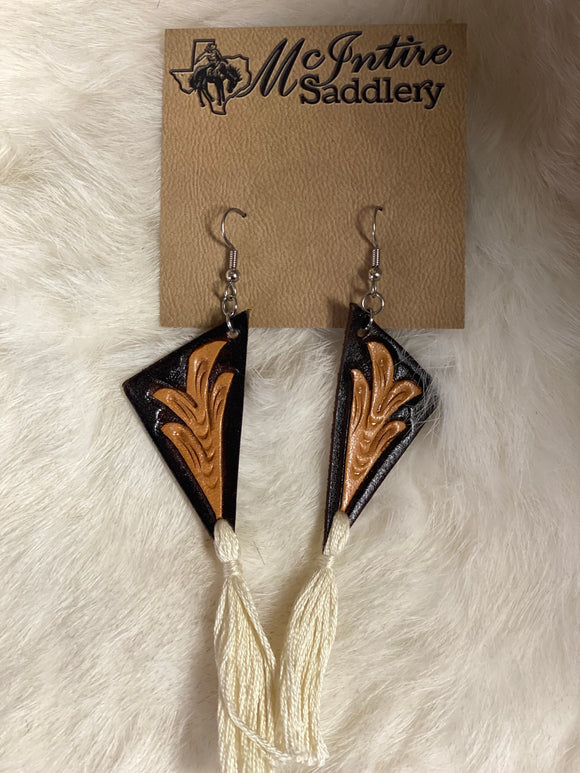 Floral Fringe Earrings